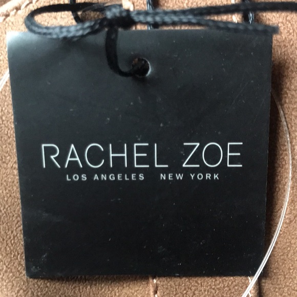 Rachel Zoe 'Rocky' dark Tan Suede Ankle NEW - Picture 6 of 7